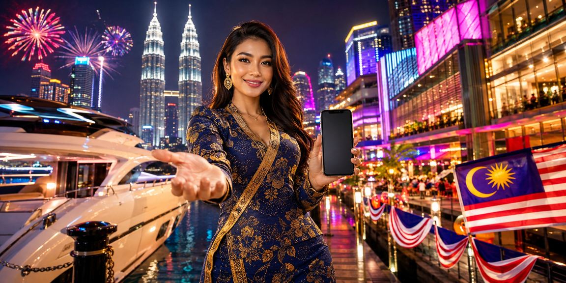 Pengguna Kuala Lumpur bermain kasino mudah alih menggunakan telefon pintar di 70000