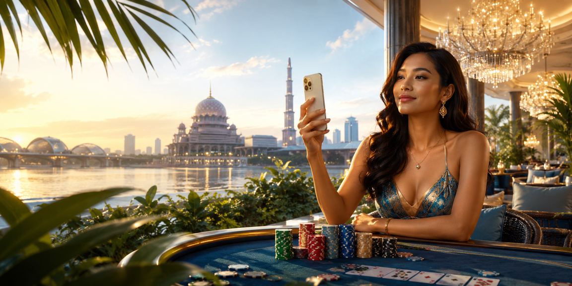Permainan poker dalam talian di 70000 Putrajaya dengan penggunaan bonus selamat datang