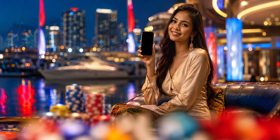 Antara muka kasino langsung 70000 dengan peniaga profesional dan permainan meja